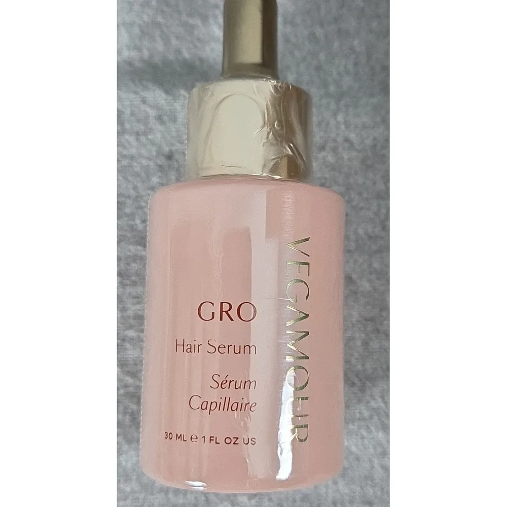 Vegamour GRO Thinning Hair Serum 90 Day Supply 3 Bottles NEW in Box Sealed